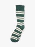 Celtic & Co. Merino Cotton Stripe Socks, Pine