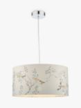 English Heritage Marble Hill Lamp Shade, Natural Taupe