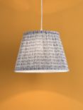 English Heritage St John Street Pleated Lamp Shade