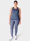 Sweaty Betty Athlete Seamless Workout Tank Top, Endless Blue