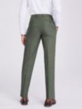 Moss Puppytooth Wrinkle Resistant Suit Trousers, Green