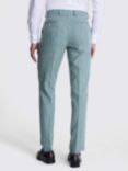 Moss Tailored Fit Flannel Suit Trousers, Duck Egg