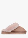 Radley Maple Lane Shearling Mule Slippers, Sugar Pink