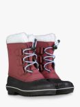 Muddy Puddles Kids' Snowboots, Burgundy