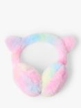 Lindex Kids' Rainbow Earmuffs, Light Pink/Multi