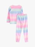 Lindex Kids' Unicorn Pyjamas, Light Pink