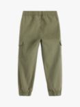 Lindex Kids' Organic Cotton Balloon Cargo Trousers