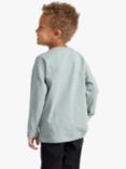 Lindex Kids' Essential Organic Cotton Top, Light Dusty Green