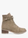 Celtic & Co. Suede Block Heel Hiker Boots, Grey