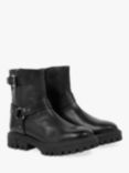 Celtic & Co. Leather Biker Boots, Black