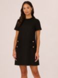 Adrianna Papell Tweed Sheath Dress, Black