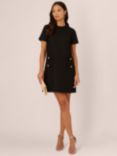 Adrianna Papell Tweed Sheath Dress, Black