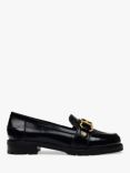 Radley Linden Row Leather Chunky Stirrup Loafers, Black