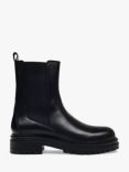 Radley Durham Place Leather Longline Chelsea Boots, Black