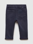 Mango Kids' Lima Cotton Stretch Trousers