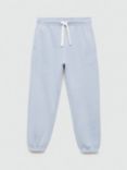 Mango Kids' Suiza Joggers, Light Pastel Blue