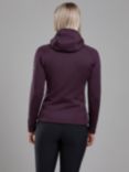 Montane Fury Full Zip Fleece Hoodie, Mulberry