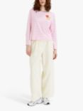 Chinti & Parker Little Miss Sunshine Breton Stripe Top, Pink/Multi