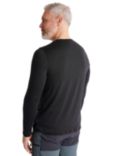 Rohan Men's Merino Cool Long Sleeve T-Shirt, Black