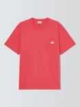 Armor Lux Classic Crew Neck T-Shirt Red, Cardinal