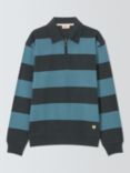 Armor Lux Polo Collar Sweater, Navy Winterblue