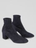 L.K.Bennett Grove Suede Stretch Ankle Boots