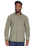 Raging Bull Micro Check Shirt, Khaki