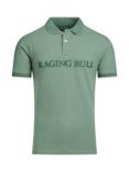 Raging Bull Tonal Pique Polo Shirt, Khaki