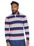 Raging Bull Multi Stripe Rugby Shirt, Multi