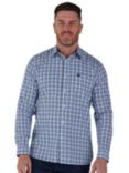 Raging Bull Gingham Shirt, Sky Blue