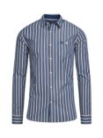 Raging Bull Stripe Shirt, Navy