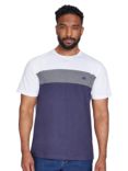 Raging Bull Panel T-Shirt, Navy