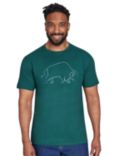 Raging Bull High Build T-Shirt, Forest