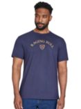 Raging Bull RB Crest T-Shirt, Navy