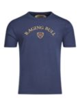 Raging Bull RB Crest T-Shirt, Navy