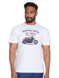 Raging Bull Racers T-Shirt, White