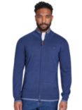 Raging Bull Zip Through Cardigan, Navy