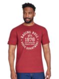 Raging Bull Rugby Dept. T-Shirt, Claret