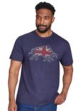 Raging Bull Slash Bull T-Shirt, Navy