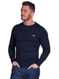 Raging Bull Class Crew Neck Knit, Navy