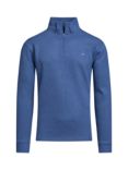 Raging Bull Class Quarter Zip Sweatshirt, Denim Blue