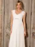 Tiffany Rose Kristin Materntiy Wedding Dress, Ivory/White