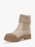 Sam Edelman Steele Suede Sock Ankle Boots, Oat