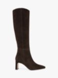 Sam Edelman Sylvia Suede Knee High Boots, Chocolate Brown