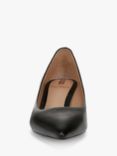 Sam Edelman Dori Leather Pointed Courts, Black