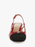 Sam Edelman Tarra 2 Leather Slingback Mary Janes, Deep Scarlet