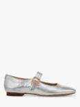 Sam Edelman Michaela Metallic Leather Mary Janes, Soft Silver