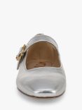 Sam Edelman Michaela Metallic Leather Mary Janes, Soft Silver