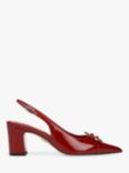 Sam Edelman Willette Pointed Slingback Courts, Deep Scarlet