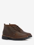 Barbour Hobart Leather Chukka Boots, Brown